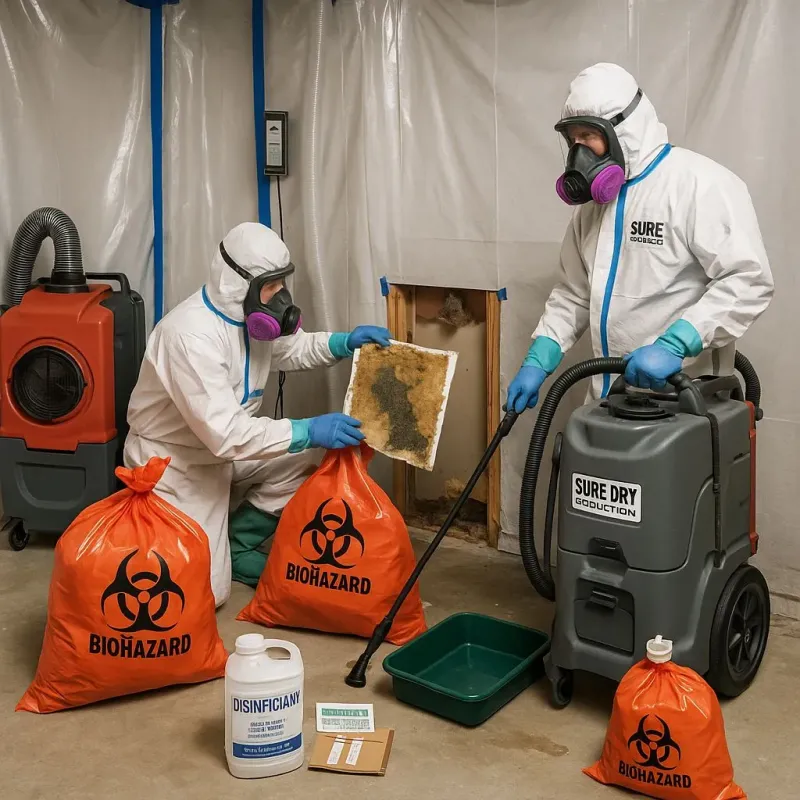 Contaminated Water Handling Protocols process in Flossmoor, IL