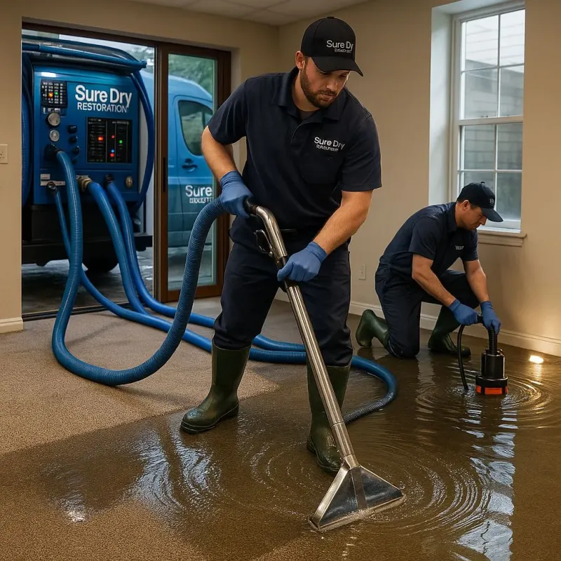 Water Extraction and Removal process in Flossmoor, IL